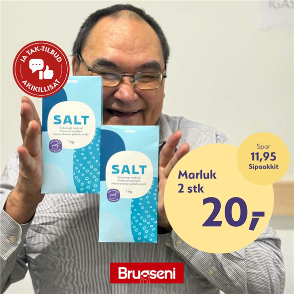 Coop fint salt 1 kg
