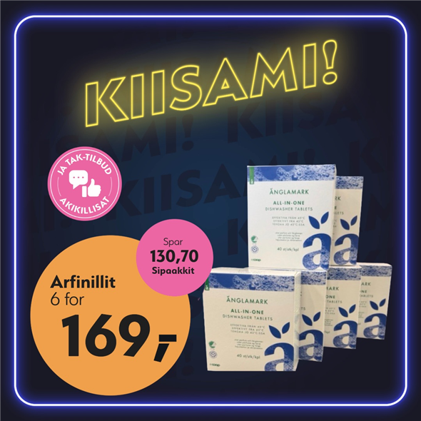 Änglamark opvasketabs kasse