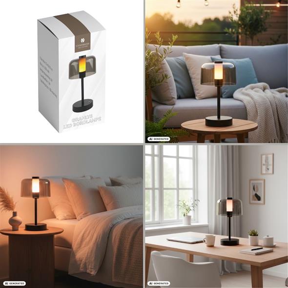 Les bordlampe